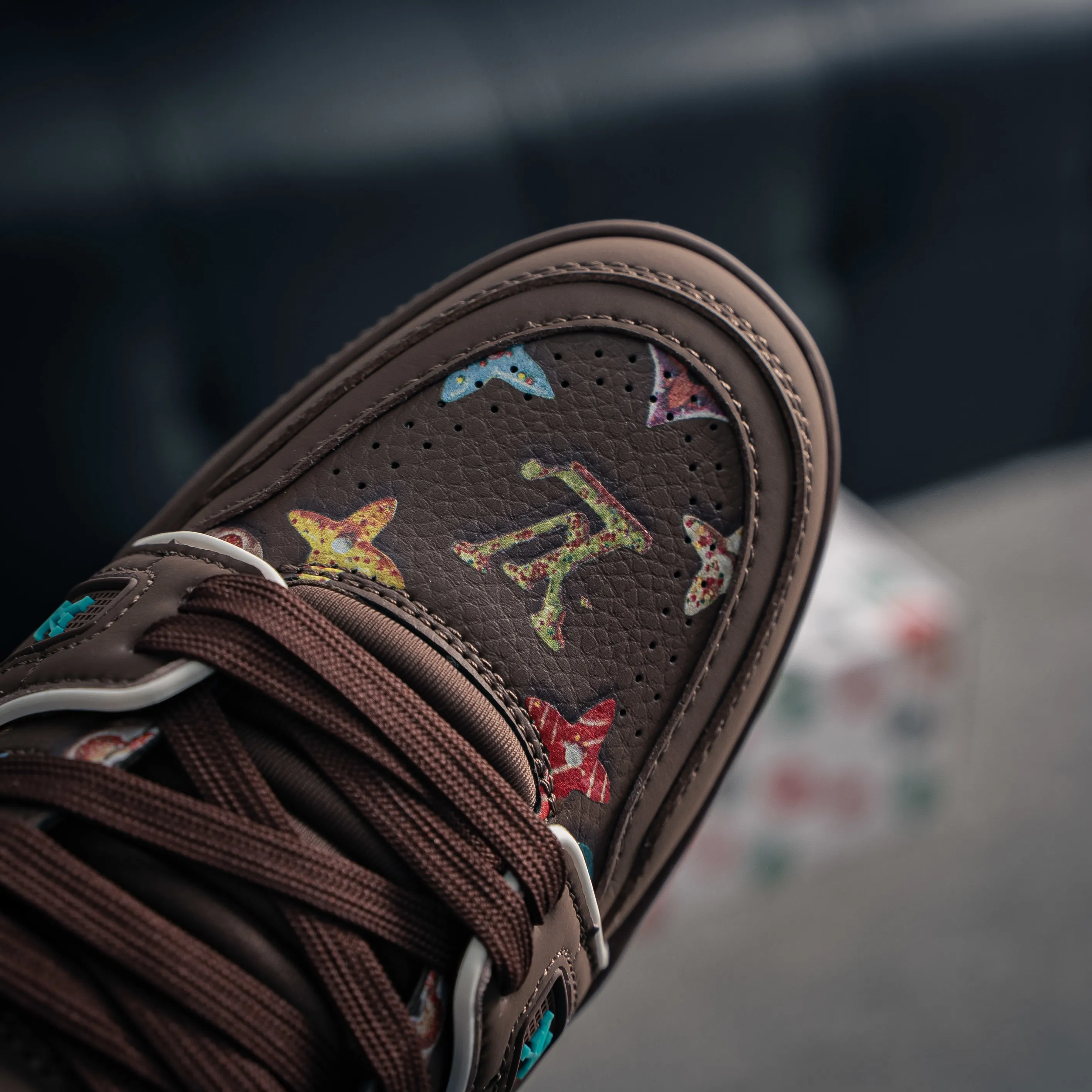 【 】 Louis Vuitton Trainer Sneaker Low Series Low-Top Retro Versatile Skate Shoes“ Virgil Abloh Retro Shoes ，